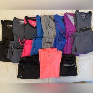 20 piece Grey’s Anatomy Koi Scrub Lot